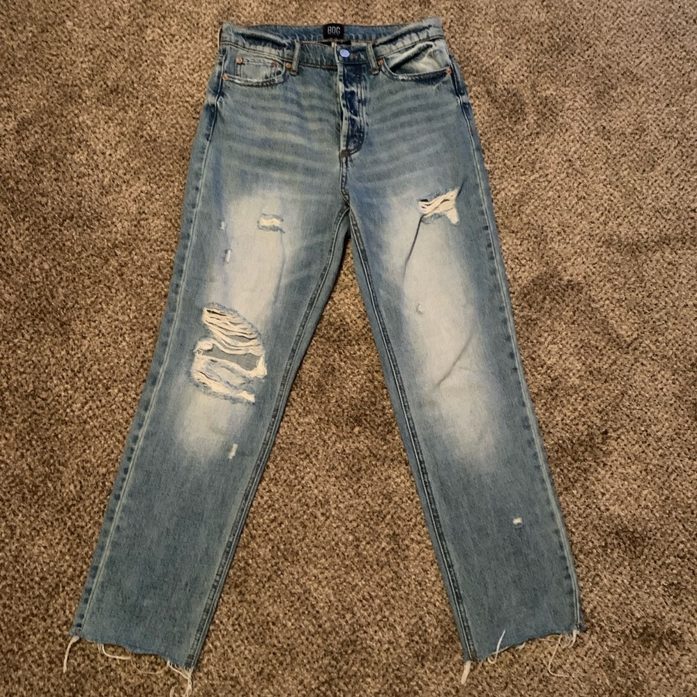 BDG slim straight jeans